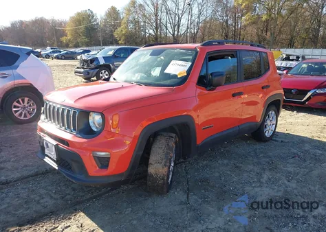 2019 Jeep Renegade Sport Fwd z USA, uszkodzony, nr VIN ZACNJAAB0KPK50244
